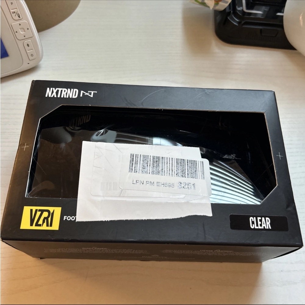 Nxtrnd VZRI Curved Football Visor - Clear Mirror Open Box